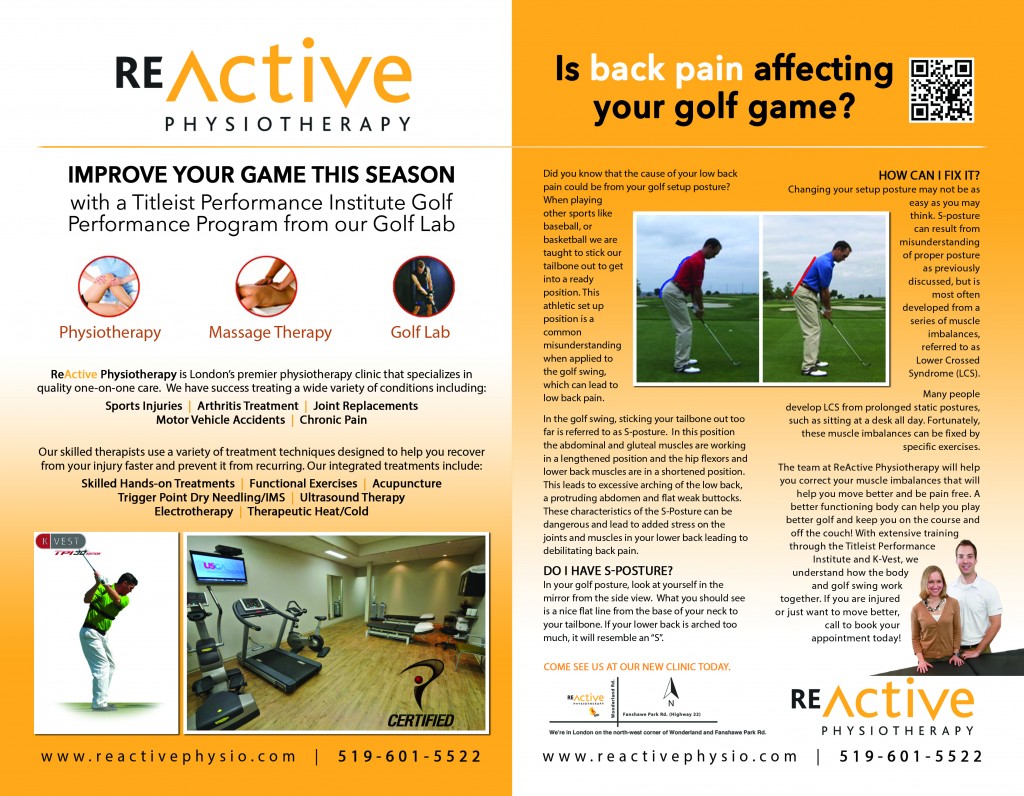 Is Back Pain Affecting Your Golf Game? 